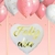 GLOBOS CORAZON»FELIZ DIA» 45CM