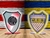 ESCUDO FUTBOL CUADRO VELADOR LED