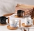 TAZA NORDIC PAINT PREMIUM + PLATO BAMBOO