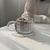 TAZA DE VIDRIO DAMERO - comprar online