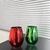 SET X 6 VASOS VIDRIO COLOR PREMIUM - tienda online