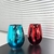 SET X 6 VASOS VIDRIO COLOR PREMIUM - Cositas Lindas