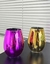 SET X 6 VASOS VIDRIO COLOR PREMIUM - comprar online