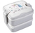 VIANDA DOBLE PISO UNICORNIO - comprar online
