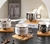 TAZA "CHUCHI" HOUSE PLATA+ PLATO+CUCHARA PREMIUM