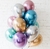 PACK X 10U GLOBO 12″ CHROME - Cositas Lindas