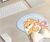 MOUSE PAD KAWAII SHIBA CON ALMOHADA 26 X 21 CM