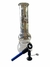 Bong D&K Transparente circulos con tres chalas/lasmilcasitas - comprar online