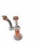 Bong transparente con ondas naranjas/lasmilcasitas