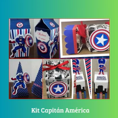 Kit de Corte Capitán América