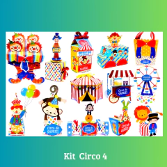 Kit de Corte Circo 4 Niño