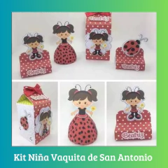 Kit de Corte Niña Vaquita de San Antonio