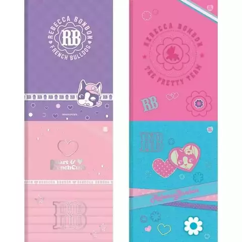 Caderno Brochura Rebecca Bonbon C/80fls