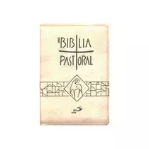 Bíblia sagrada católica pastoral bolso ziper