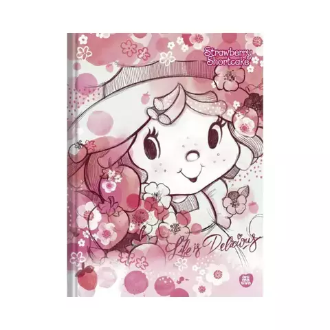 Caderno Colegial Brochura Moranguinho - 160fls ANIMATIVA