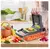 Mandolina Premium Cortador Rallador de 16 Piezas Para Verduras - PMTUTTISHOP