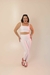 Conjunto Canelado de Compressão Premium Branco - loja online