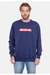 MOLETOM CARECA ECKO ESTAMPADO AZUL MARINHO