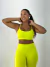 Legging Básica + Top Bárbara Verde Cana - comprar online