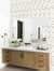 Plantilla Decorativa Herringbone Boho - tienda en línea