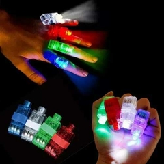 Anillo dedo laser con luz pack x4