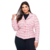 Casaco Feminino tweed com botoes Plus Size