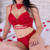 Conjunto Sensual em Tule trabalhado com Choker de Corrente