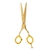 TESOURA PROFISSIONAL P/ CORTAR CABELO FIO LASER LINHA TALENT GOLD TAMANHO 5,5"