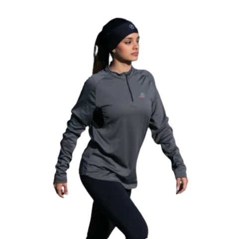 Gorro térmico para running negro - comprar online