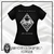 Camiseta Feminina Baby Look Darkened Nocturn Slaughtercult: Necrovision