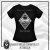 Camiseta Feminina Baby Look Darkened Nocturn Slaughtercult: Necrovision