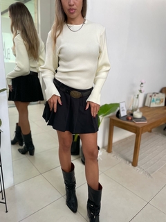Falda Tableada Lisa - comprar online