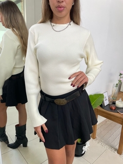Falda Tableada Lisa
