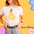 Playera Bella acuarelas