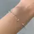 Pulseira de Prata 925 Veneziana com Bolinhas