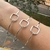 BRACELETE QUADRADO VAZADO FIO QUADRADO 1.5MM - comprar online