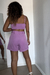 Short alfaiataria lilás - loja online