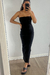 Vestido Canelado Tomara que caia