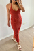 VESTIDO MIDI TRICOT ALÇAS na internet
