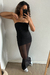 Vestido longo em tule Ágata - Crica