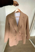 Blazer Oversized Nude - comprar online