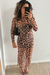 Vestido animal print