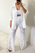 Calça flare renda PRETA - loja online