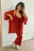 VESTIDO MIDI TRICOT ALÇAS