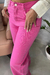 Calça wide Leg com aplicação na internet