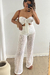 Conjunto modal com hot pants