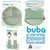 Kit alimentação bebê silicone com ventosa BUBA introdução alimentar refeição infantil prato babador pega migalhas colher garfo original na internet