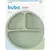 Kit alimentação bebê silicone com ventosa BUBA introdução alimentar refeição infantil prato babador pega migalhas colher garfo original - Baby Bliss