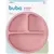 Imagem do Kit alimentação bebê silicone com ventosa BUBA introdução alimentar refeição infantil prato babador pega migalhas colher garfo original