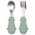 Imagem do Kit alimentação bebê silicone com ventosa BUBA introdução alimentar refeição infantil prato babador pega migalhas colher garfo original